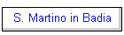 S. Martino in Badia